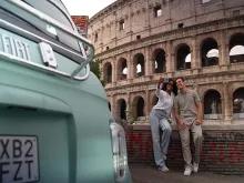 E-Car in front of Colosseum