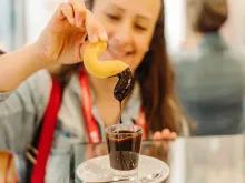 Churros and chocolate