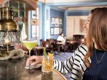 Drinks in the Captains Quarters Bar