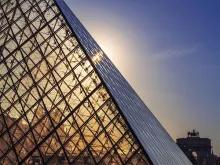 The Louvre at Sunset