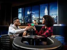 Drinks in the Skyline Bar