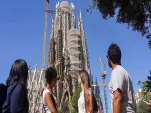 The Sagrada from below
