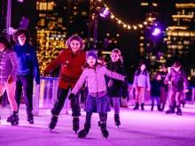 Boots presents Glide at Battersea Power Station Ice Skating