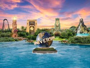 Universal Orlando Resort theme parks - Universal Studios, Islands of Adventure, Epic Universe and Volcano Bay