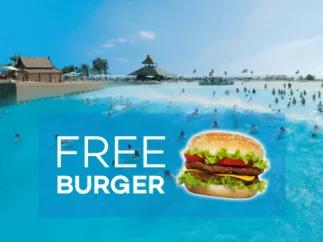 FREE BURGER with every Siam Park Day Ticket