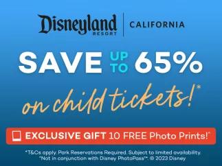 Disneyland California 65% Off