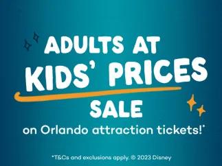 Get adult Orlando attraction tickets at kids' prices with AttractionTickets.com