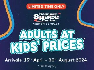 Kennedy Space Center Admission - Adults at Kids' Prices PROMO