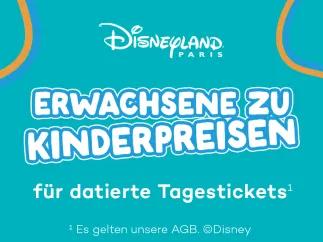 Disneyland Paris Tagestickets für Erwachsene zu Kinderpreisen