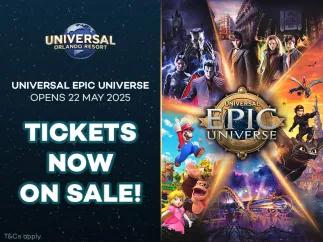 Universal Epic Universe Tickets Now on Sale