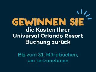 Gewinnen Sie die Kosten Ihrer Universal Orlando Resort Buchung zurück