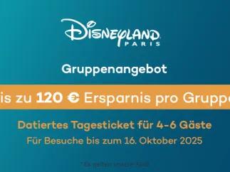 Disneyland Paris Gruppenangebot für den Sommer 2025