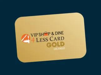Free VIP GOLD Shop & Dine 4 Less Card