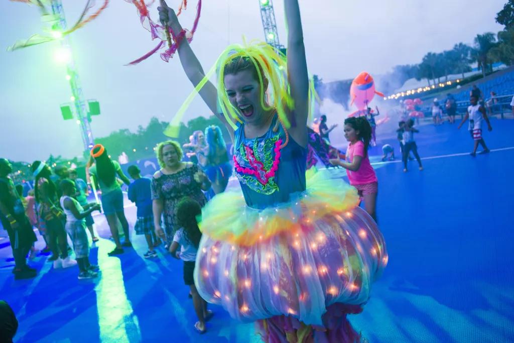 Electric Ocean Lights up the Night at SeaWorld Orlando