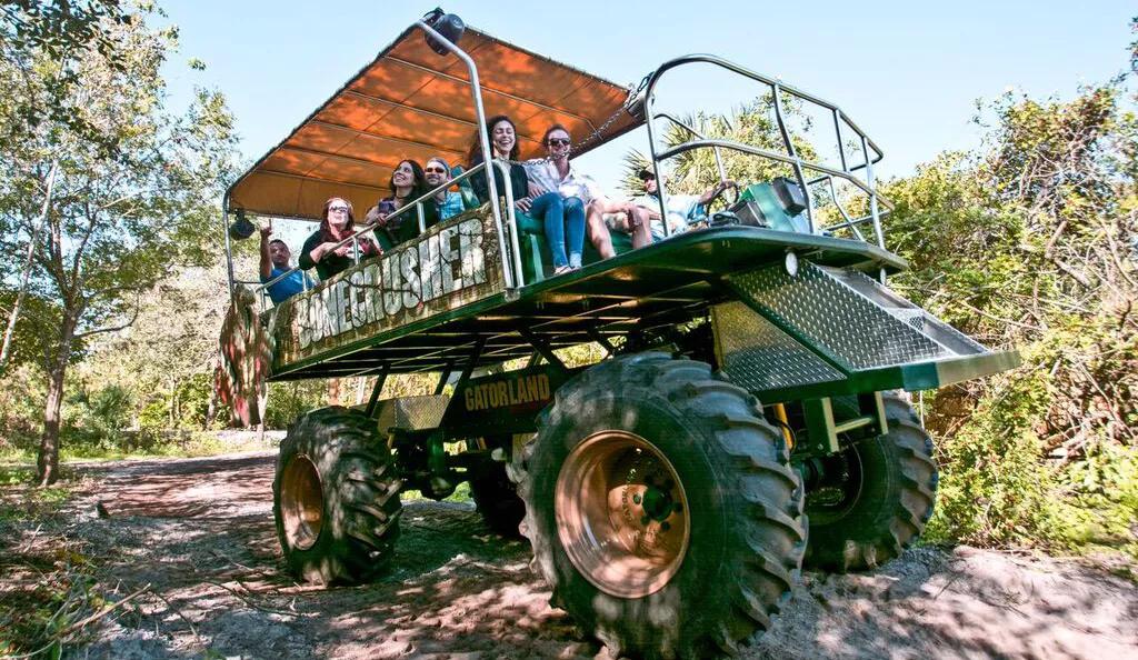 Stompin' Gator Off-Road Adventure at Gatorland in Florida