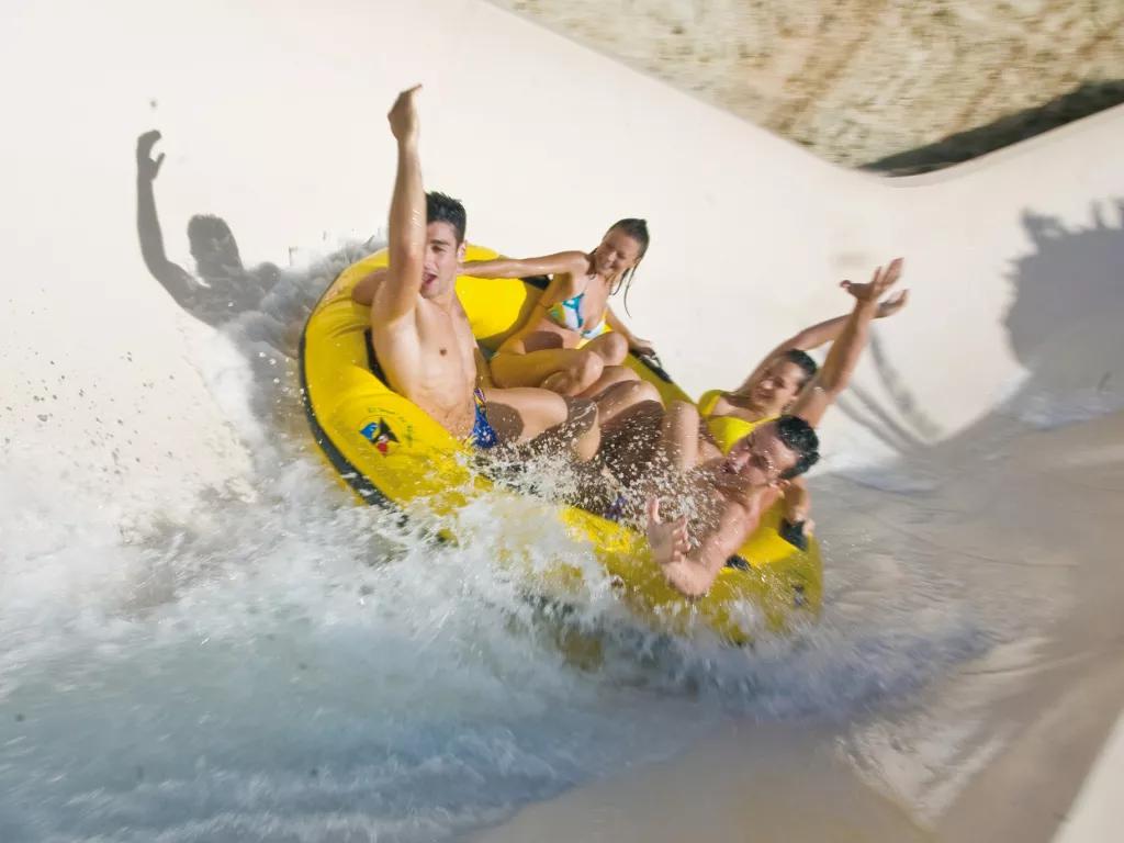 Meekong Rapids Waterslide at Siam Park in Tenerife