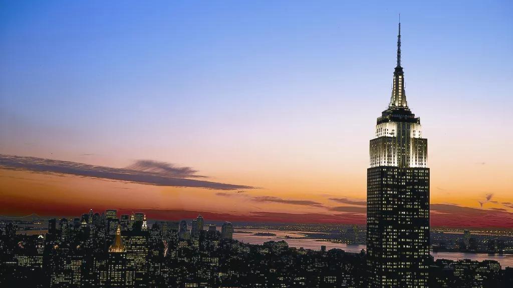 Empire State Building at Sunset