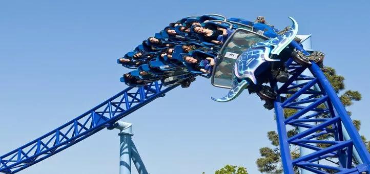 Manta • SeaWorld Abu Dhabi • Captain Coaster