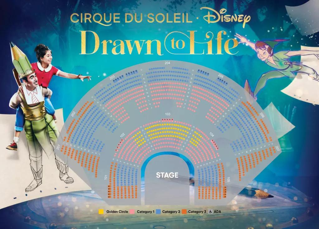Drawn To Life Seating Map