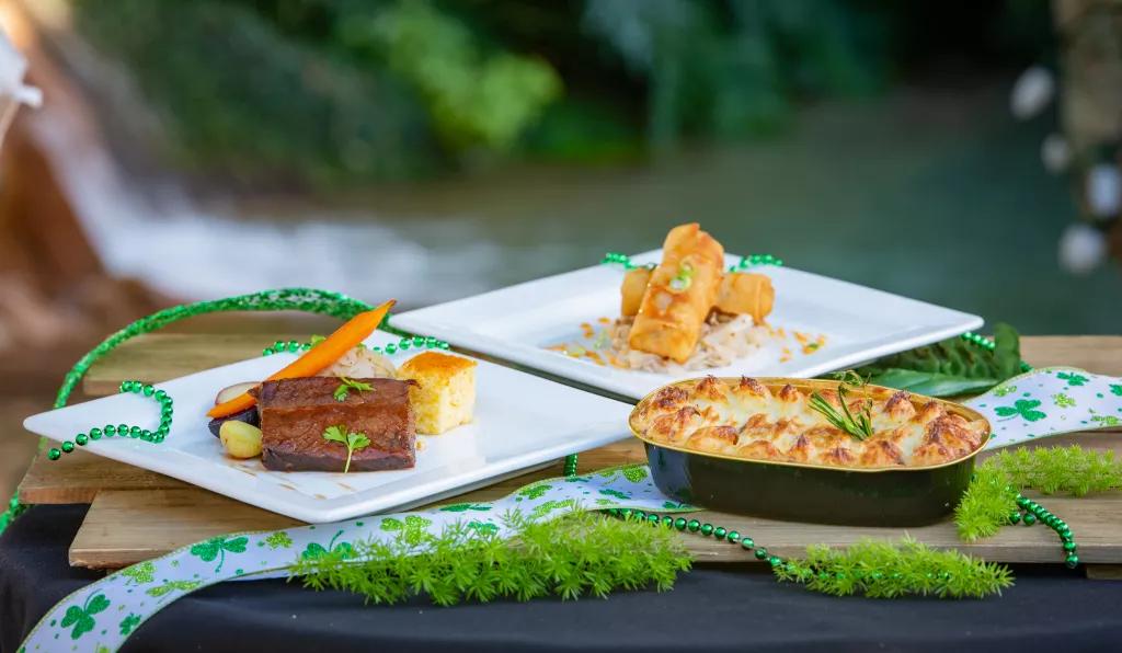 NEW Ireland Market A selection of food from the Irish Market at the Seven Seas Food Festival