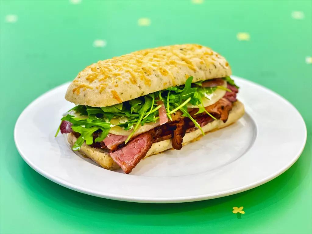 Smoked Brisket Melt Smoked Brisket Sandwich