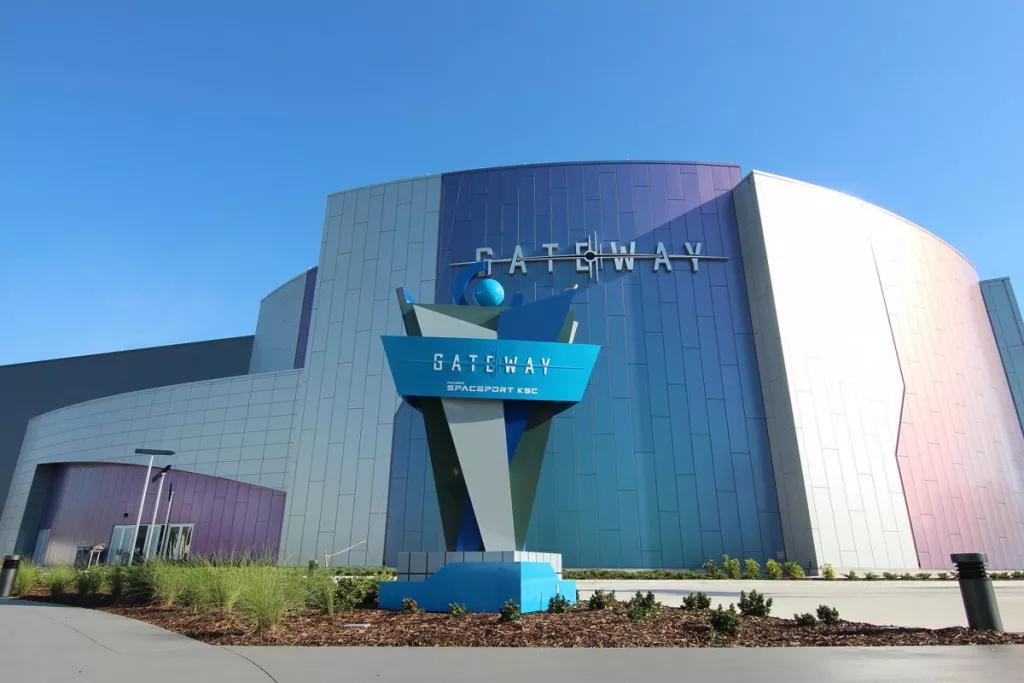 Gateway at Kennedy Space Center Exterior of the Gateway building at Kennedy Space Center