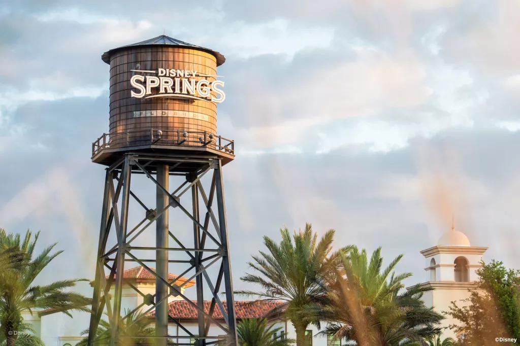 Disney Springs The water tower at Disney Springs