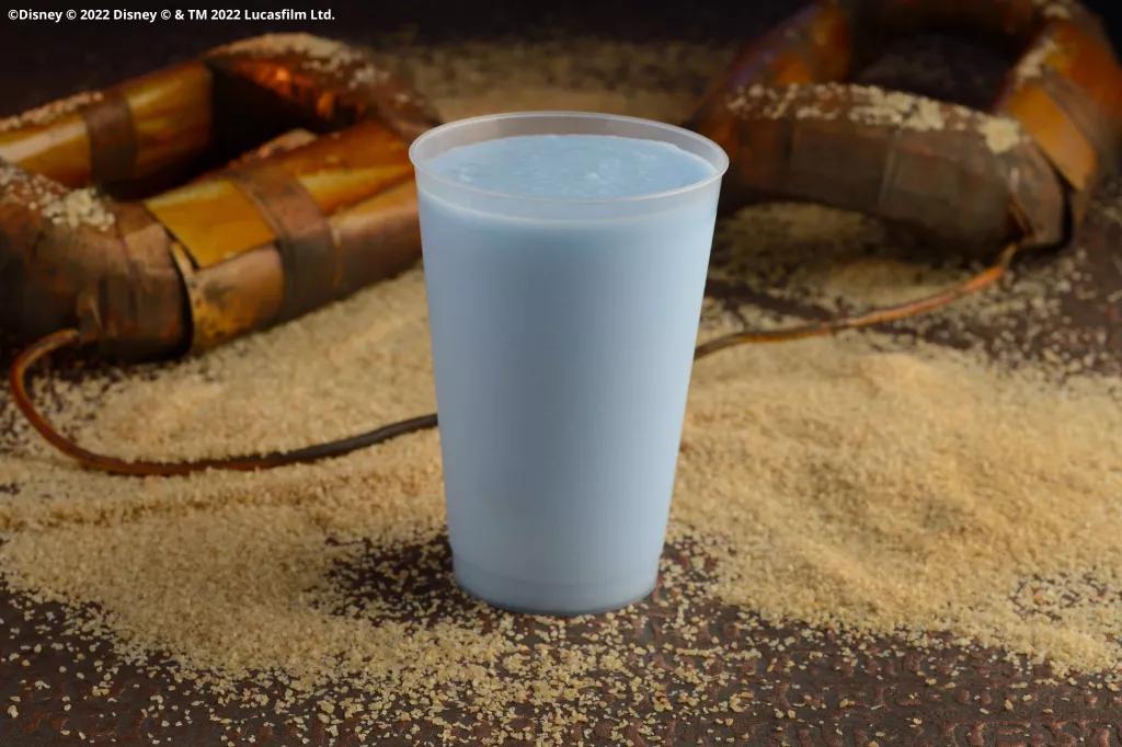 Blue Milk from Star Wars: Galaxy's Edge A cup of blue milk from Star Wars Galaxy's Edge