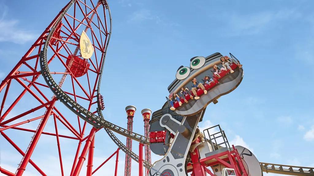 Crazy Pistons at Ferrari Land