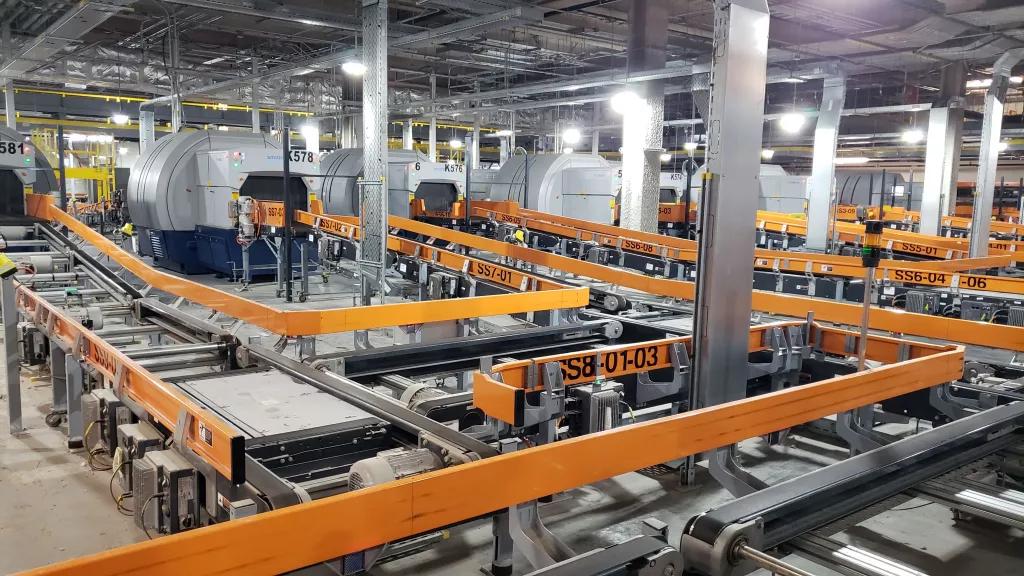 Terminal C Baggage System A series of conveyors that will handle passengers' bags at Orlando International Airport