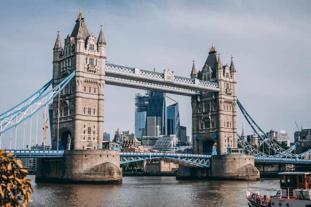 Londons Tower Bridge Aussicht auf Londons Tower Bridge