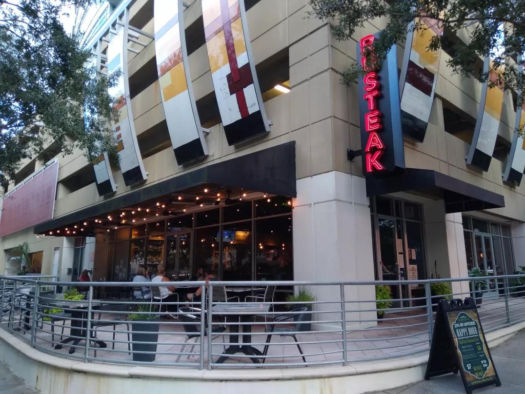 RusTeak Restaurant Outdoor seating area at RusTeak restaurant