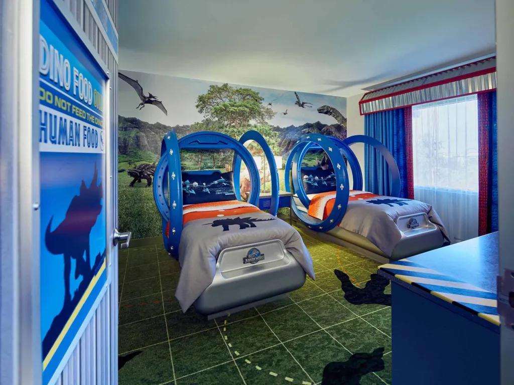 Jurassic World Kids' Suite at Loews Royal Pacific Hotel