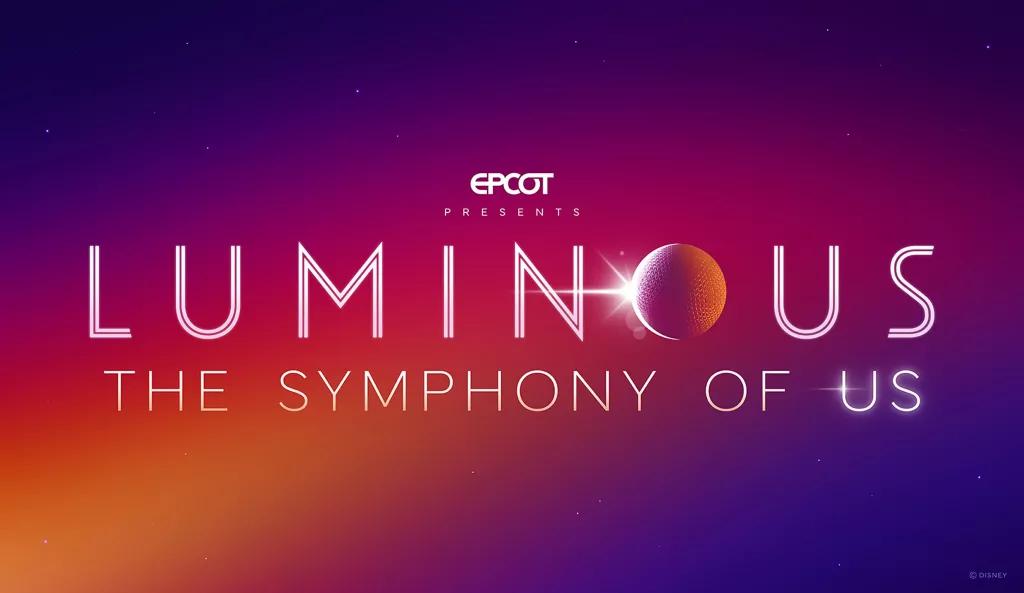 Luminous: The Symphony of Us A purple and pink background behind the text "Luminous: The Symphony of Us"