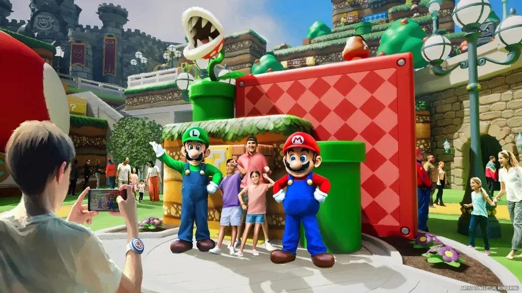 Meet & Greets mit Mario und Luigi