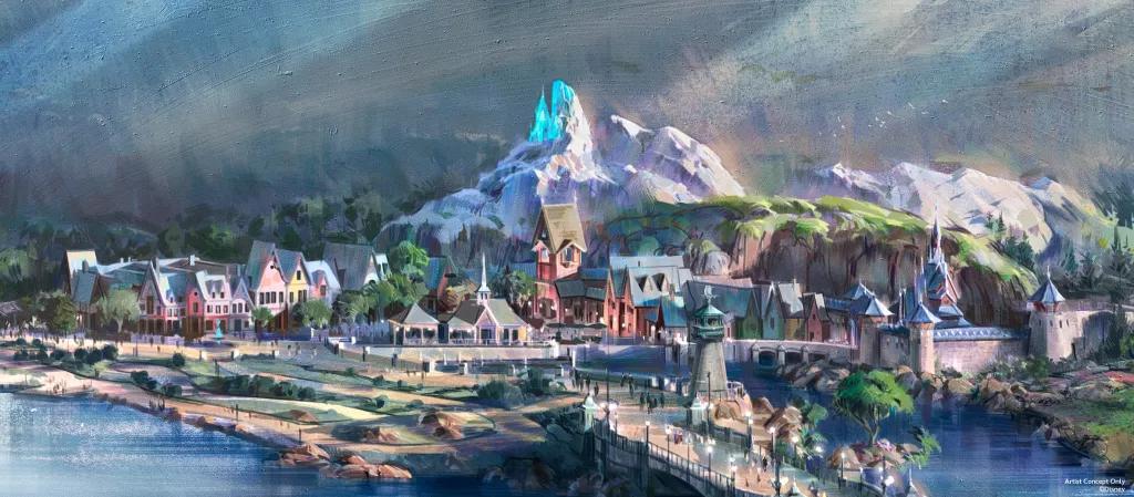 World of Frozen World of Frozen Concept Art