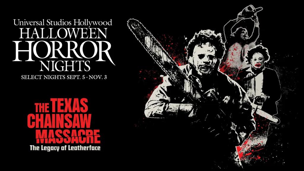 The Texas Chainsaw Massacre: The Legend of Leatherface Poster for Halloween Horror Nights house Texas Chainsaw Massacre
