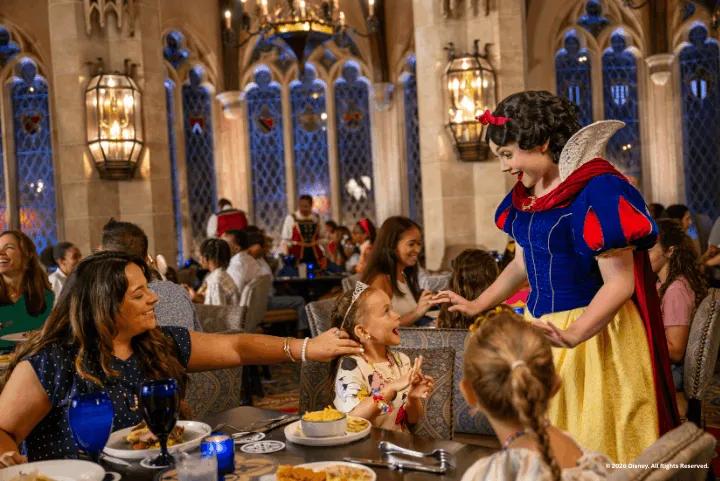 Character Dining at Cinderellas Royal Table