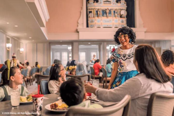 Character dining at Disney’s Grand Floridian Resort and Spa