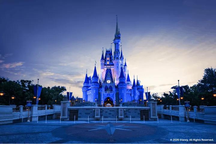 Cinderella Castle at Magic Kingdom Park during After Hours