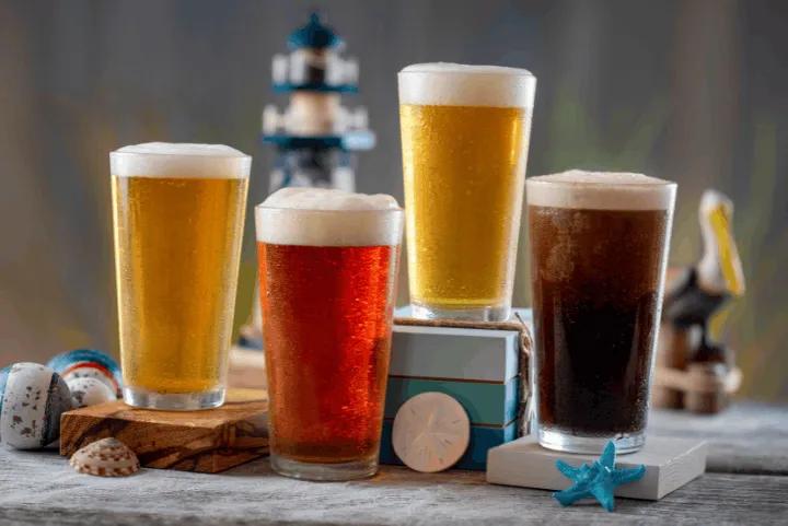 Assorted Craft Beers at Seven Seas Food Festival