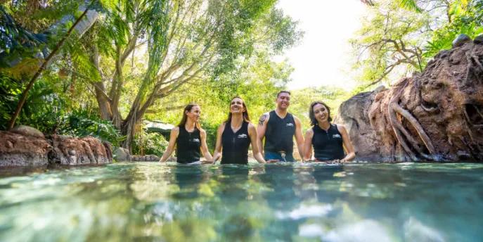 Guests at Discovery Cove Orlando