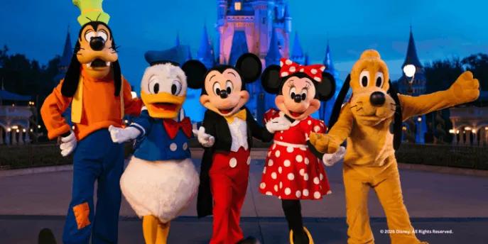 Characters at Cinderella Castle