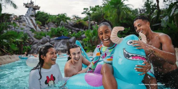 Guests at H20 Glow After Hours