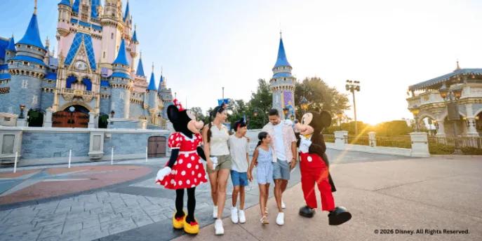 Mickey and Minnie with Guests, Magic Kingdom Park
