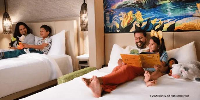 Guests at Disney's Polynesian Villas & Bungalows