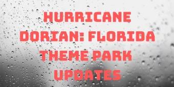 Hurrikan Dorian: Florida Park Updates