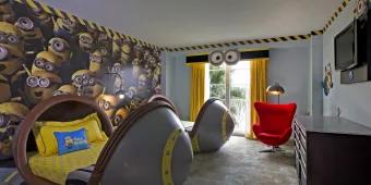Immerse Yourself in the World of Universal with these Incredible Themed Hotel Rooms!