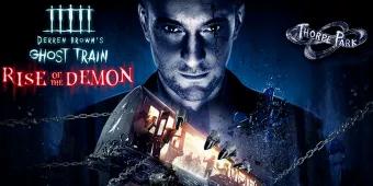Experience Derren Brown’s Ghost Train: Rise of the Demon at the THORPE PARK Resort! Experience Derren Brown’s Ghost Train: Rise of the Demon at the THORPE PARK Resort!