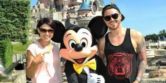 Big Brother Presenter Emma Willis Visits Disneyland Paris!